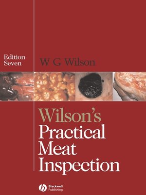 cover image of Wilson's Practical Meat Inspection